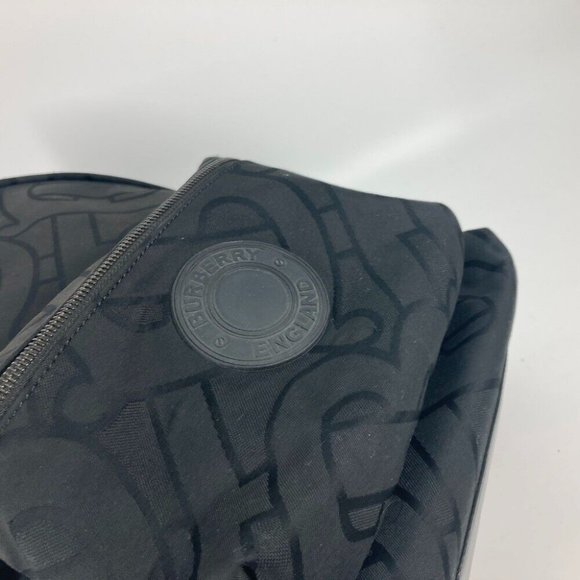 BURBERRY TB logo Backpack Backpack Canvas/Leather Black main image 10